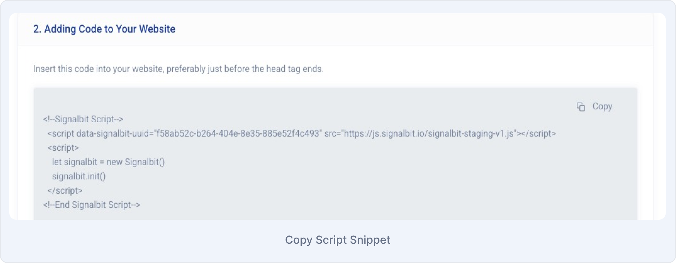 Script Snippet